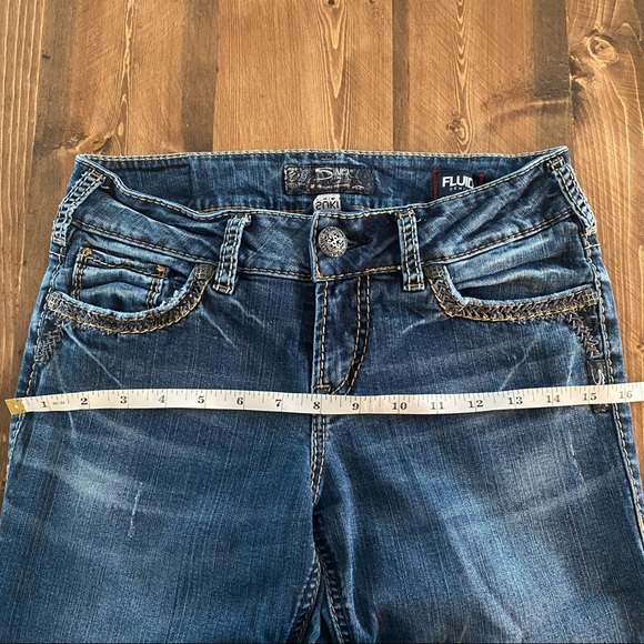 Silver Mid Baby Boot Distressed Jean - Picture 5 of 6